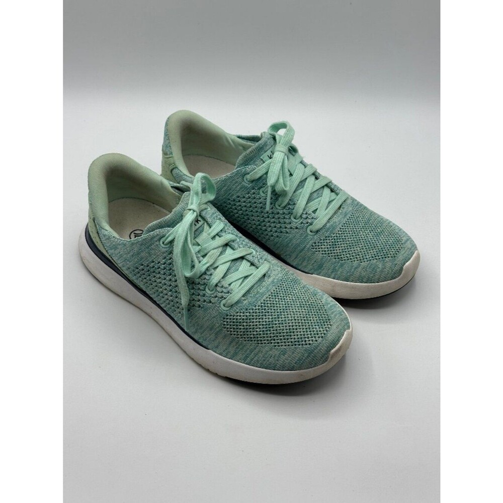 Kizik Unisex Lima Sneakers Hands Free Spearmint Green Size Women 7.5 W/Men 6 W